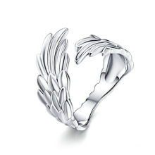 925 sterling silver rings fancy angle wings high quality adjustable sterling silver 925 jewellery valentine's day gift